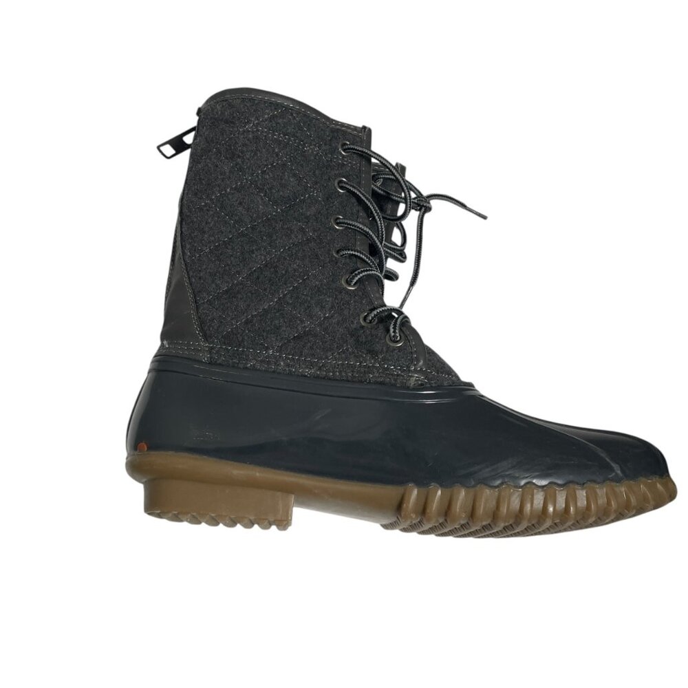 Madden Girl Frolic Womens Lace-Up Ankle‎ Winter Boots Size 10 Black/Brown